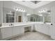 Spacious primary bathroom featuring double vanities and a bright open floor plan at 1215 Comet View Se Trl, Smyrna, GA 30082