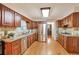 Spacious kitchen with stainless steel appliances, granite countertops, and ample cabinet space at 435 Trammell Dr, Alpharetta, GA 30009