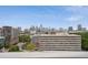 Enjoy breathtaking city skyline views from this unit, showcasing the vibrant urban landscape at 1820 Peachtree Nw St # 1110, Atlanta, GA 30309