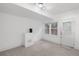 Basement room with outdoor exit and window to provide natural light at 1045 River Pt, Suwanee, GA 30024