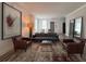 Comfortable lobby with seating and mirrors adds a touch of elegance for gatherings at 6711 Cadence Blvd, Atlanta, GA 30328