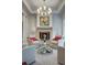 A bright living room with a fireplace, comfortable seating, and a stylish round coffee table at 1717 N Decatur Ne Rd # 303, Atlanta, GA 30307