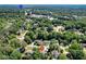 Aerial view of a beautiful neighborhood surrounded by lush green trees and scenic views at 4824 Dunwoody Station Dr, Atlanta, GA 30338