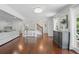 Bright living room with hardwood floors, white trim, and abundant natural light at 4824 Dunwoody Station Dr, Atlanta, GA 30338
