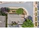Aerial view of the home showing the roof, landscaping, and surrounding streets at 620 Stickley Oak Way, Woodstock, GA 30189