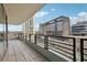 Spacious private balcony offers stunning views of the city skyline at 700 Park Regency Ne Pl # 1203, Atlanta, GA 30326
