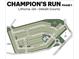 Community map showcasing neighborhood layout, streets, and amenities in the Champions Run Phase 1 at 8594 Secretariat Dr, Lithonia, GA 30058