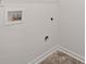 Laundry room rough in with connections for a washer and dryer at 8594 Secretariat Dr, Lithonia, GA 30058