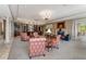 Elegant common room with decorative columns, comfortable seating, and classic accents at 3286 Northside Nw Pkwy # 903, Atlanta, GA 30327