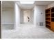 Spacious basement area featuring neutral carpet and potential for a home office setup at 427 Picketts Lake Dr, Acworth, GA 30101