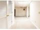 Hallway with carpeted floors, closet, and recessed lighting at 427 Picketts Lake Dr, Acworth, GA 30101