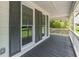 Inviting covered front porch at 5139 Coolamber Dr, Powder Springs, GA 30127