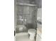 Bathroom with a modern glass-enclosed shower and sleek vanity at 3315 Haverhill Rowe, Lawrenceville, GA 30044