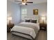Inviting bedroom with a plush bed, soft lighting, and a serene ambiance at 3315 Haverhill Rowe, Lawrenceville, GA 30044