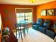 Cozy sitting area with comfortable seating, a window and artwork on the wall at 7550 Star Magnolia, Lithonia, GA 30058