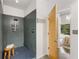 Walk-in shower in well lit bathroom at 130 Arizona Ne Ave # 104, Atlanta, GA 30307