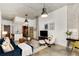 Open floor plan showcases the living area, kitchen, and balcony with lots of natural light at 130 Arizona Ne Ave # 104, Atlanta, GA 30307