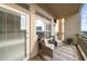 Charming balcony with comfortable seating, perfect for enjoying the view at 3334 Peachtree Ne Rd # 608, Atlanta, GA 30326