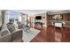 Bright and inviting living room with hardwood floors and open floor plan at 3334 Peachtree Ne Rd # 608, Atlanta, GA 30326