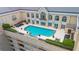 Rooftop outdoor pool and lounge area with plenty of space for outdoor enjoyment at 3334 Peachtree Ne Rd # 608, Atlanta, GA 30326