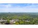 Scenic aerial view of a lush, green landscape with residential areas and clear blue skies at 2881 Peachtree Ne Rd # 2304, Atlanta, GA 30305