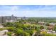Expansive aerial view of a cityscape, showing lush greenery and modern buildings on a sunny day at 2881 Peachtree Ne Rd # 2304, Atlanta, GA 30305
