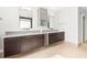 Spacious bathroom with double vanity, sleek cabinetry, and ample space for morning routines at 2881 Peachtree Ne Rd # 2304, Atlanta, GA 30305