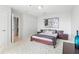 Bright bedroom featuring plush carpet, recessed lighting and neutral decor for a peaceful retreat at 2881 Peachtree Ne Rd # 2304, Atlanta, GA 30305