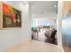 Bright living room with wood floors, city views, and modern decor at 2881 Peachtree Ne Rd # 2304, Atlanta, GA 30305