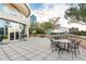 Spacious patio with stylish outdoor seating and city views at 2881 Peachtree Ne Rd # 2304, Atlanta, GA 30305