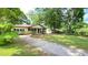 A delightful single-story home with a welcoming porch, surrounded by mature trees and a lush green lawn at 2981 Judylyn Dr, Decatur, GA 30033