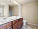 Large bathroom with double sinks, vanity, and ample counter space at 4181 Integrity Way, Powder Springs, GA 30127