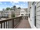 View from wooden deck showing townhouse exteriors and the community at 4181 Integrity Way, Powder Springs, GA 30127