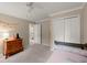 Bedroom with a twin bed, a neutral color scheme, and an en-suite bathroom at 1582 E Bank Dr, Marietta, GA 30068