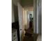 Hallway with hardwood floors and view into bedroom at 2689 Knox Ne St, Atlanta, GA 30317