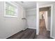 Laundry room features a new washer and dryer hookups, new paint and flooring at 5795 Deerfield Trl, Atlanta, GA 30349