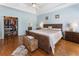 Spacious main bedroom suite with walk-in closet and ensuite bath at 1605 Little Lisa Ln, Snellville, GA 30078
