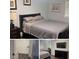 Comfortable bedroom with a sizable bed, framed art, and ample closet space for storage at 3796 Kensingwood Trce, Decatur, GA 30032