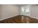 Dining room with French doors and hardwood floors at 2509 Browns Mill Se Rd, Atlanta, GA 30354
