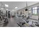 Fully equipped gym with weight machines, free weights, and mirrored walls at 3481 Lakeside #901 Ne Dr, Atlanta, GA 30326