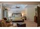 Spacious bedroom features a tray ceiling, seating area, and a comfortable king size bed at 3606 Packhorse Run, Marietta, GA 30066