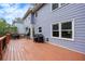 Beautiful deck overlooking a lush backyard, perfect for outdoor entertaining and enjoying nature at 4994 Willow Creek Dr, Woodstock, GA 30188