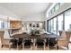 Bright open-concept living space featuring dining area, kitchen, and living room with modern finishes at 1572 Clifton Rdg, Atlanta, GA 30307