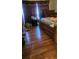 Bedroom with wood floor and curtains at 2860 Camelot Woods Dr, Lawrenceville, GA 30044