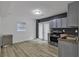Eat in kitchen with light gray cabinets and stainless steel appliances at 4576 Dorset Circle, Decatur, GA 30035