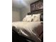 Comfortable bedroom featuring a beautifully adorned bed at 497 Natasha Dr, Auburn, GA 30011