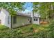 Private backyard with lush greenery surrounding the house, offering a peaceful outdoor space at 3130 Jorden Crest Ct, Lawrenceville, GA 30044