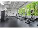 Bright community gym with treadmills, elliptical, and weight machines at 1360 Peter Haughton Nw Way, Atlanta, GA 30318