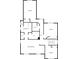 Second floor floorplan featuring bedrooms, bathrooms, and walk in closets at 20 Daniel Crk, Sugar Hill, GA 30518