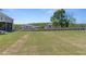 Expansive backyard with lush lawn, offering ample space for outdoor activities and potential landscaping projects at 2989 Waterford Dr, Conyers, GA 30094